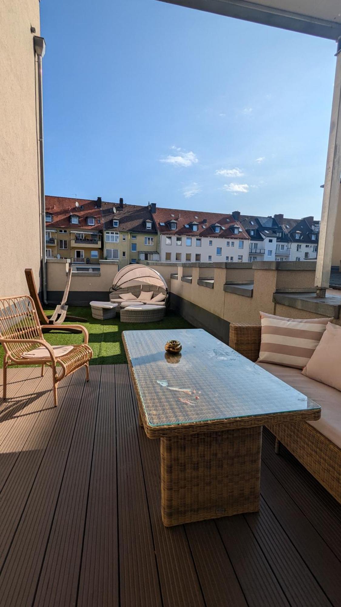 Imposante Whg - Zentral - Dachterrasse - Parken - Aufzug Hagen  Luaran gambar